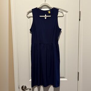 Navy blue Eddie Bauer s tank top dress
